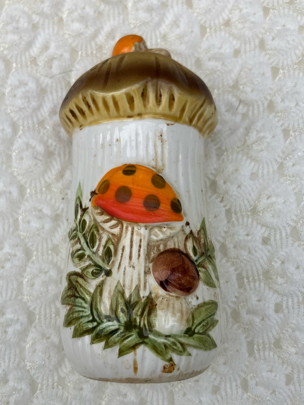Sears Roebuck Vintage Merry Mushroom Salt Or Pepper Replacement Shaker (1)